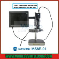 3 IN 1 VGA digital microscope with lcd monitor