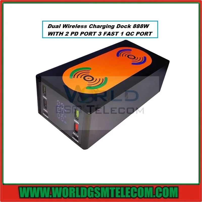 Dual Wireless 150W Charger