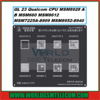 QL23 Qualcom CPU MSM8928 AB MSM660 MSM8612