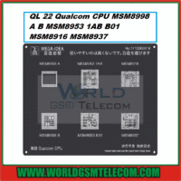 QL 22 Qualcom CPU MSM8998 AB MSM8953 1AB B01