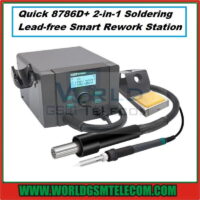Quick 8786D+ 2-in-1 Soldering Lead-free Smart Rework Station