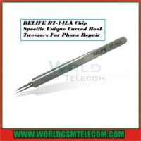 RELIFE RT-14LA Chip Specific Unique Curved Hook Tweezers