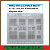 Relife Universal BGA Stencil 0.3.0.35.0.40.5Parallel
