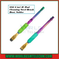 SS2 2 in1 IC Pad Cleaning Steel Brush  Dust, Solder