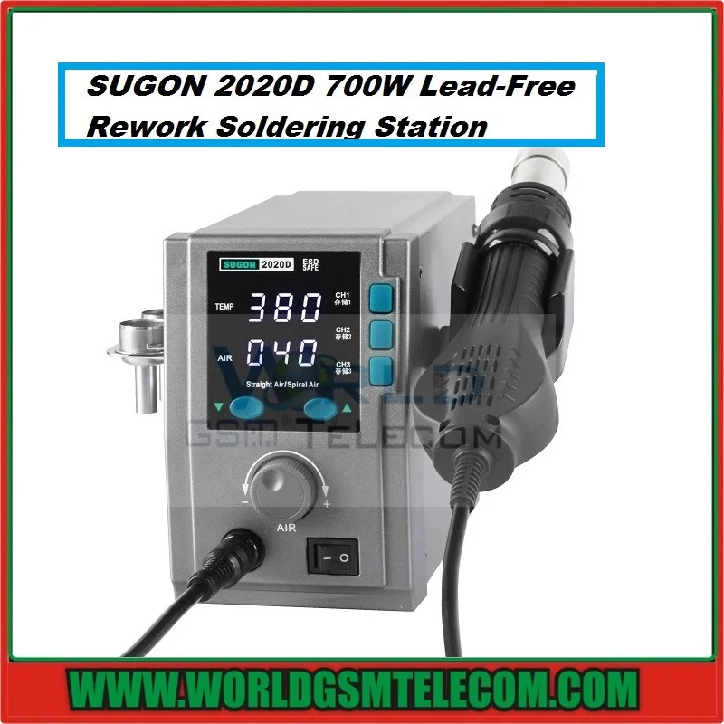 SUGON 2020D 700W Lead-Free Rework Soldering Station
