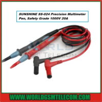 SUNSHINE SS-024A Multimeter Cable gold plated copper needle pen