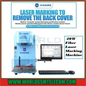 Sunshine SS 890B Plus 20W Fiber Laser Marking Machine