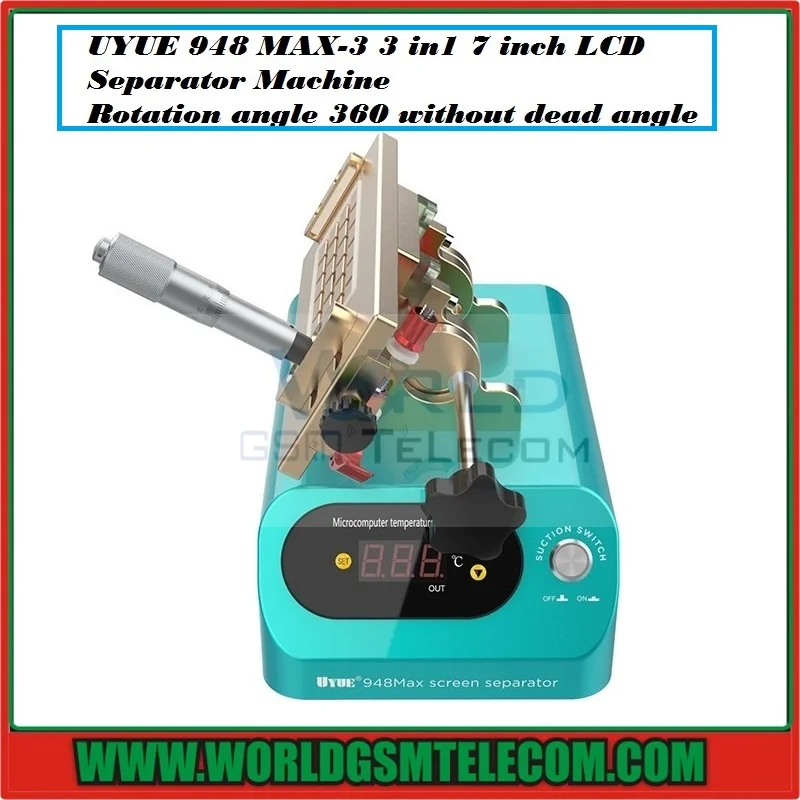 UYUE 948 MAX-3 3 in1 Separator Machine LCD Separator