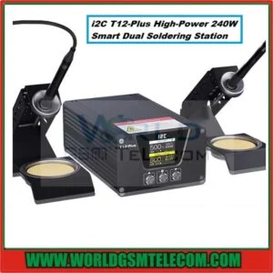 i2C T12-Plus High-Power 240W Smart  Dual Soldering Station