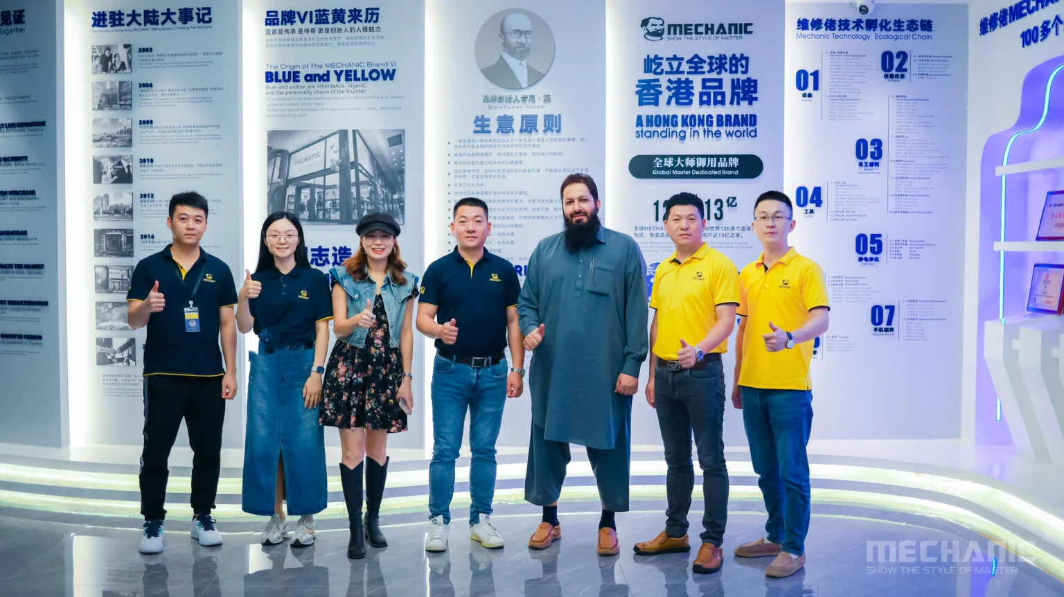 Meeting with Mechanic Master World Mobile Phone Repair Tools owner World GSM Telecom sourcing professional Mobile Phone Repair Tools in China