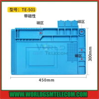 Anti Static Silicone Big Microscope Repairing Mat TE-501