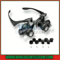 9892GJ-10X 15X 20X 25X Magnifying-Glass with adjustable LED