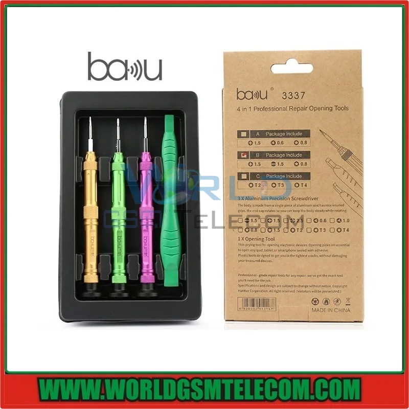 BAKU Ba-3337 Aluminium Head Magnetic Screwdriver