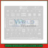 Amoi MI 17 0.12mm CPU BGA Reballing Stencil 