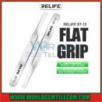 Relife ST-13 Anti-static Flat Head Precision Repair Tweezers