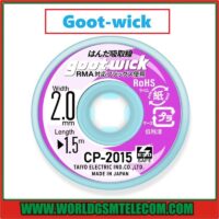 Goot -JAPAN Solder Wick CP2015 W 2.0mm, L 1.5m