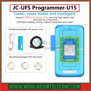 JCID UFS Programmer-U15 Box Support BGA153, BGA254  BGA297