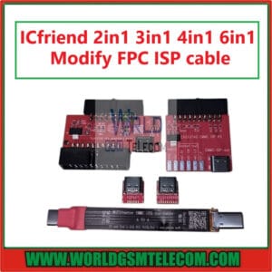 Support IC friend 2inl 3inl 4inl 6in1 modify FPC ISP cable