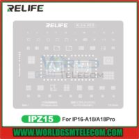 RELIFE RL-044 IPZ15 IP16-A18/A18Pro CPU integrated steel stencil