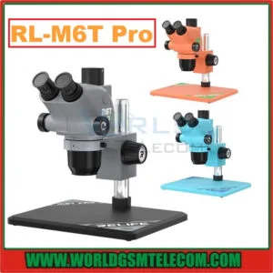 Relife RL-M6T Pro-B11 6.5X-65X Trinocular HD Stereo Microscope