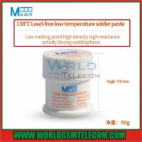 MAANT MY-38A138°C No-cleaning Lead-free Silver  BGA Solder Paste