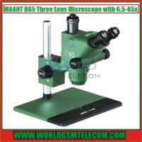MaAnt R65 Sky Eye 6.5-65X Synchronous Zoom Trinocular Stereo Microscop