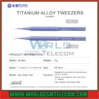 Mijing NZ12-NZ12W Non Magnetic Titanium Alloy Precision Tweezers