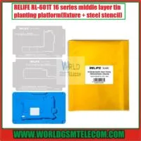 RELIFE RL-601T 16 series middle layer tin planting platform(fixture + steel stencil)