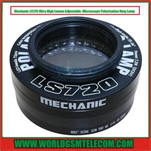 Mechanic LS720 Ultra High Lumen Adjustable Microscope Polarization Ring Lamp