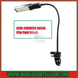 GSM-SOURCES-60 LED-Clip-Light-Black