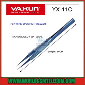 YAXUN YX-11C Precision Titanium Alloy 3D Tweezers