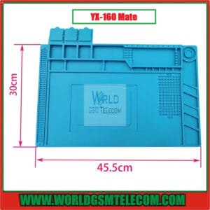 YX-160 Magnetic Mobile Repair Insulation Silicone Heat Resistant Mat