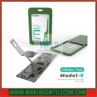 2UUL Hand Finish Blades without Handle 4 Blades  Pack Model E DA15