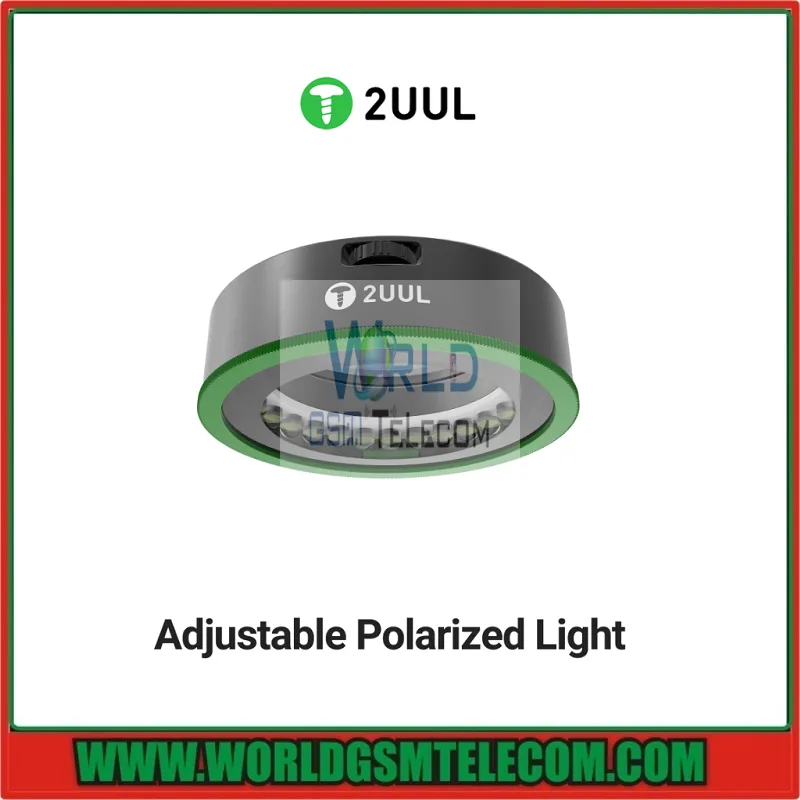 2uul MS97 Dust Oil Proof Anti-Smoke Microscope Adjustable Polarized Light