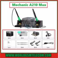 Mechanic A210 Max Double Station Intelligent Digital Display Soldering Station