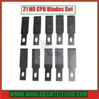 Non-Slip Metal Engraving Cutt Head No 21 Sharp CPU 10pcs Blades Set