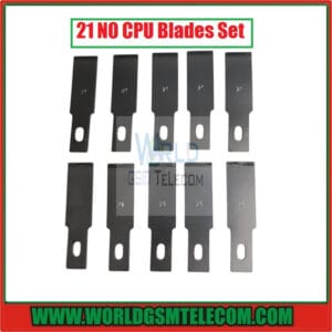 Non-Slip Metal Engraving Cutt Head No 21 Sharp CPU 10pcs Blades Set