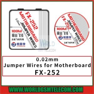 JTX FX-252 Wire diameter 0.02mm, Special for Motherboard Jumper Repair
