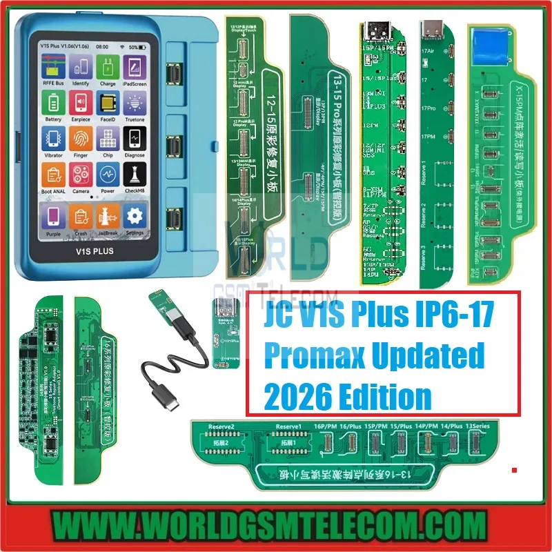 JC ID V1s Plus with 8 Latest Boards Support IP6-17 Promax - WORLD