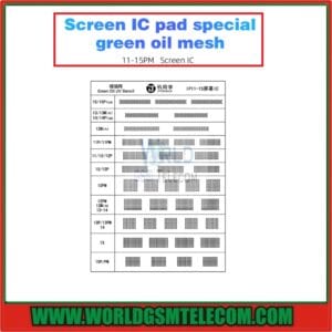 JTX-IC-pad-Spcial-Green-Oil-UV-Stencils IP-11-16PM