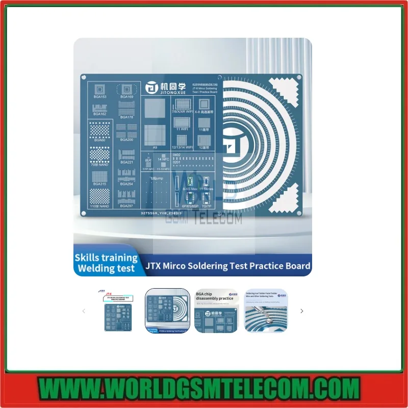JTX Mirco Soldering Learners Test Practice Board for new Studnts