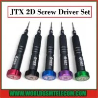 JTX JT-87 Anti-Slip  S2 Steel Precision 2D 5 in one Screwdriver Set