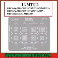 Amaoe U-MTU2 Series CPU BGA Reballing Stencil for MTK CPU
