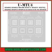 Amaoe U-MTU4 Series CPU BGA Reballing Stencil for MTK CPU