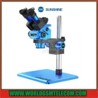 SUNSHINE M9T- B11 Trinocular Stereo Microscope 6 - 45X Continuous Zoom