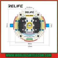 Relife RL-601Q Pro Rotating Damping Tempered  PCB Repair Glass Fixture