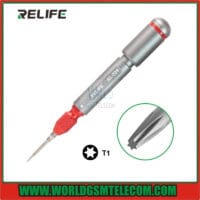 Relife RL-724 High Precision Extra Hard S2 Steel Bit Torx-T1  Torque Screwdriver