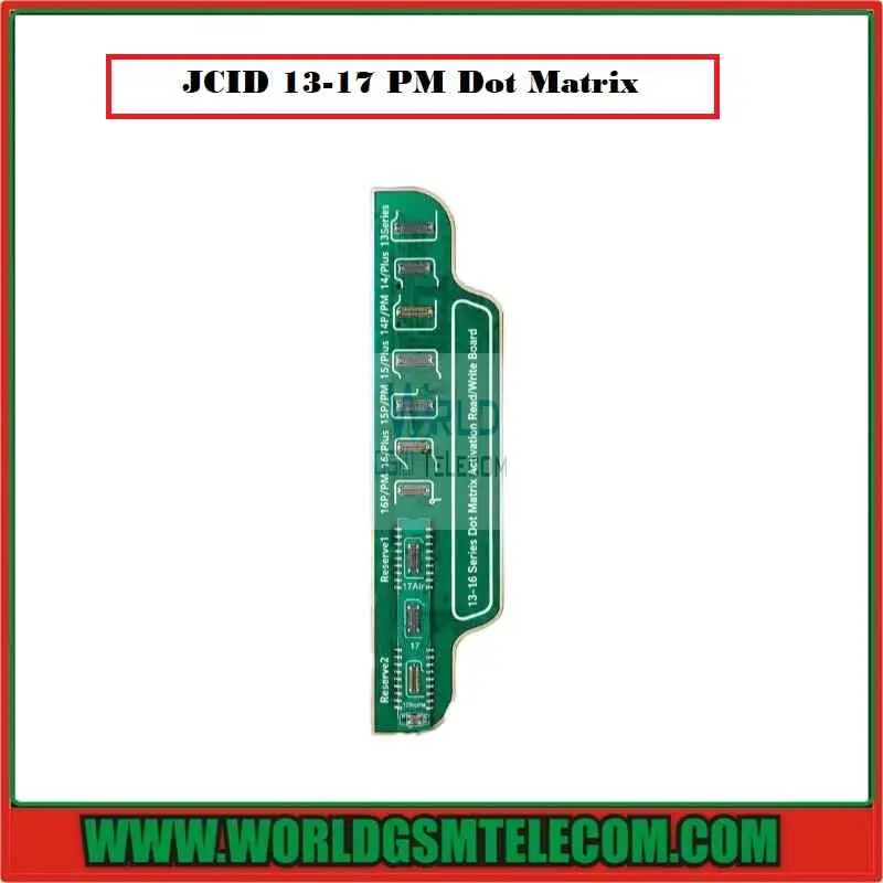 JCID 13-17 PM Series Dot Matrix Adapter for JC V1SE V1S Pro