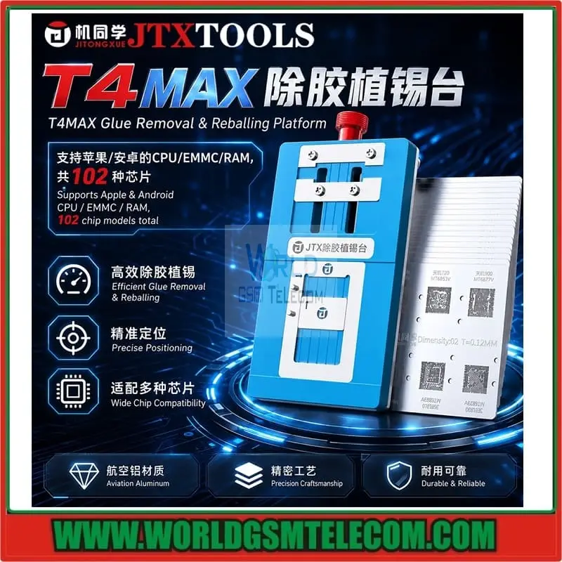 JTX T4 Max Universal Chips Glue Removal