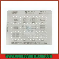 Amaoe EMMC3 BGA reballing stencil for mobile phone repair